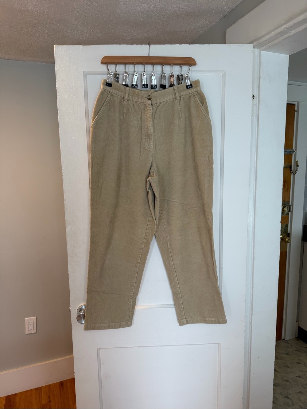Vintage L.L. Bean Corduroy Tapered Pants